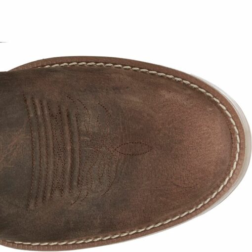 Justin Rendon 11” Western Boot- Barnwood Brown - Image 2