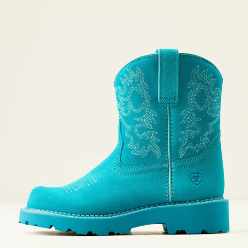 Ariat Fat Baby Turquoise Western Boot - Image 5