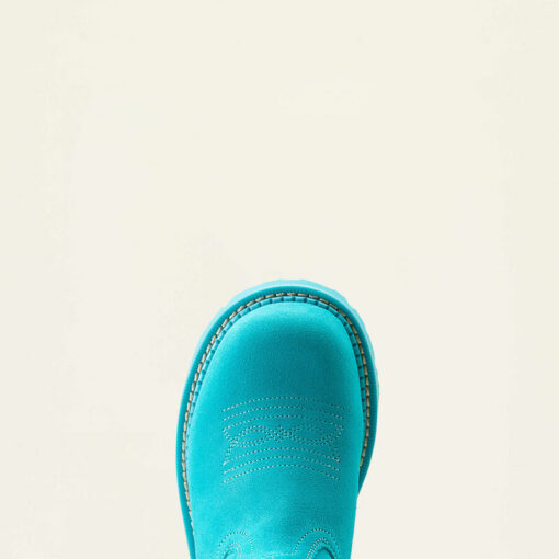 Ariat Fat Baby Turquoise Western Boot - Image 3
