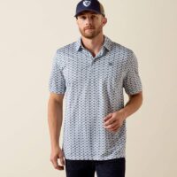 Ariat All Over Print Classic Fit Polo