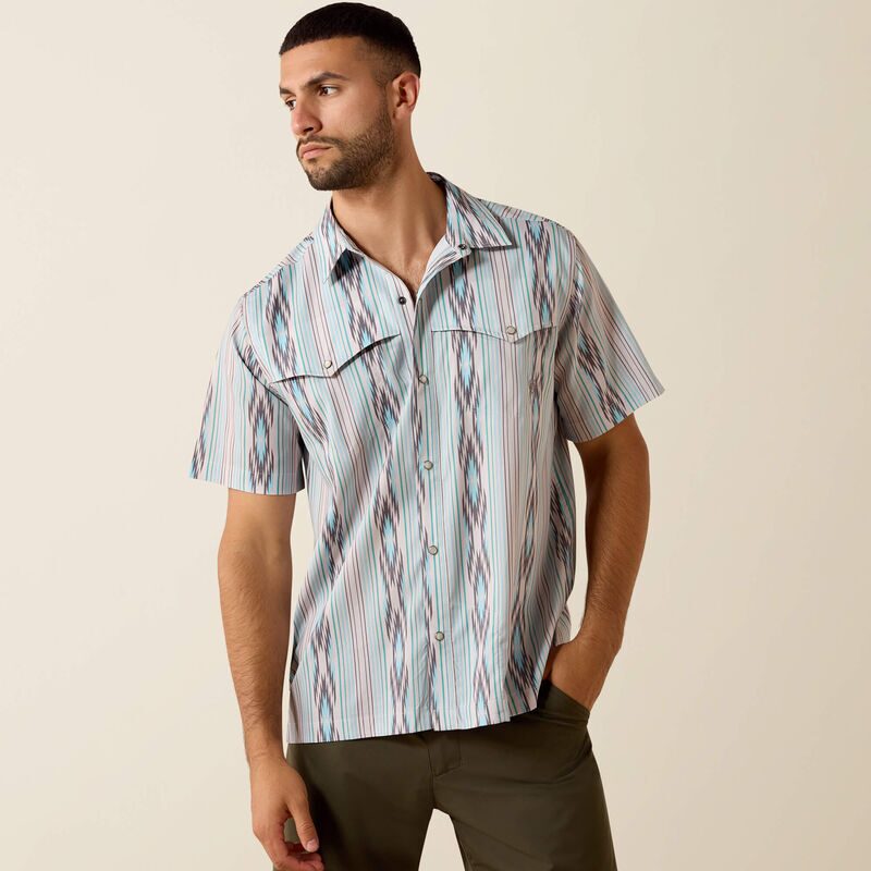 Ariat Printed VentTEK Western Yoke Classic Fit Snap Shirt