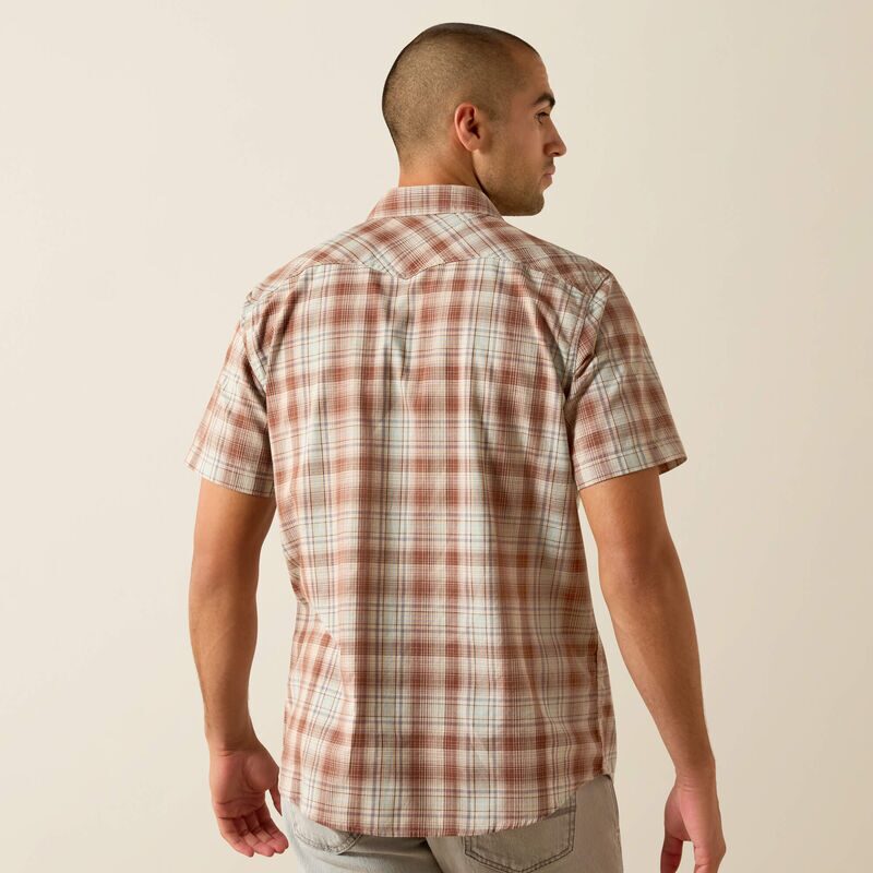 Ariat Retro Hilliard Fitted Snap Shirt - Image 2