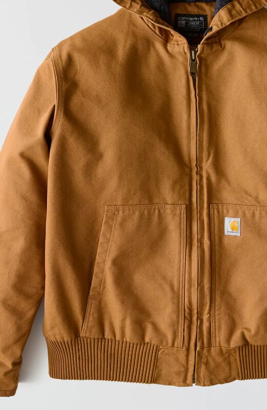 Carhartt Active Jacket Carhartt Brown - Image 2