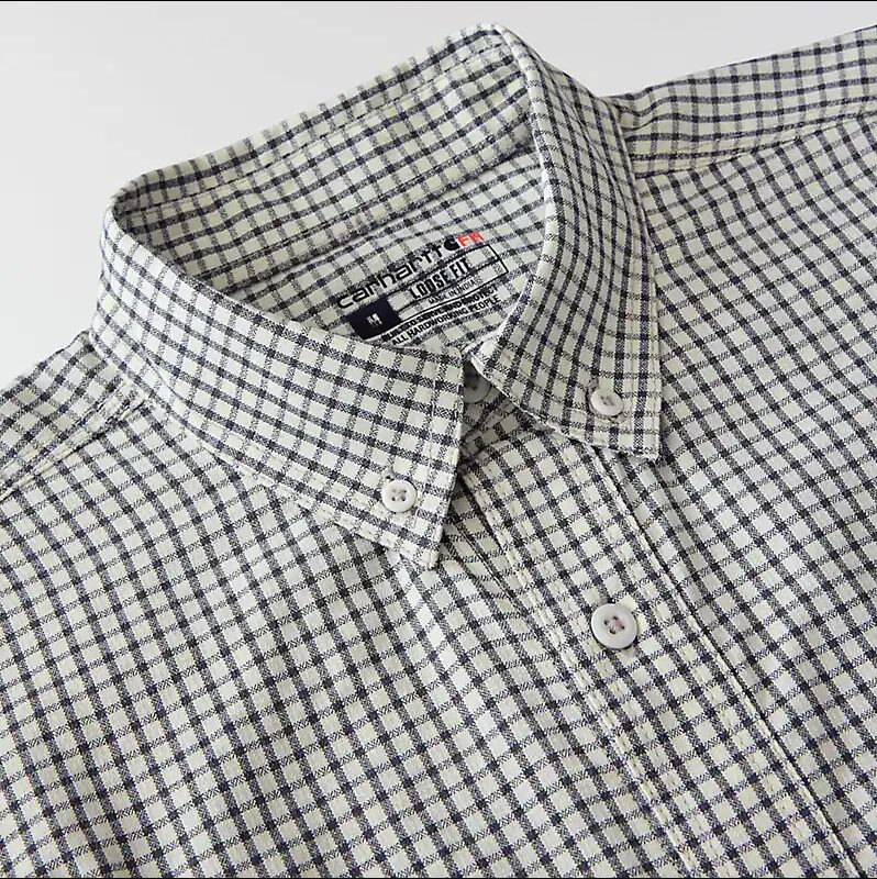 Carhartt FR Force Sun Defender LS Plaid Shirt - Image 2