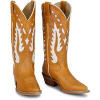 Justin Faye 13" Snip Toe Cognac