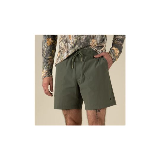 Sendero Baiada Hybrid Shorts- San Juan Green - Image 2