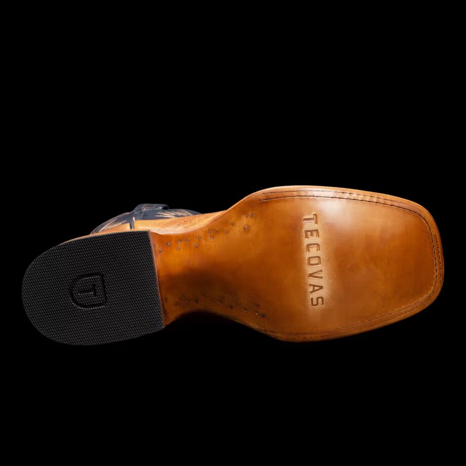 Tecovas The Doc Tan Bison Square Toe - Image 4