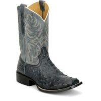 Tony Lama Blaine Grey Ostrich Requill