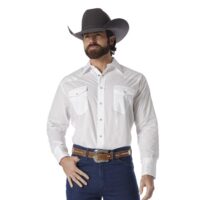 Wrangler Western Snap White
