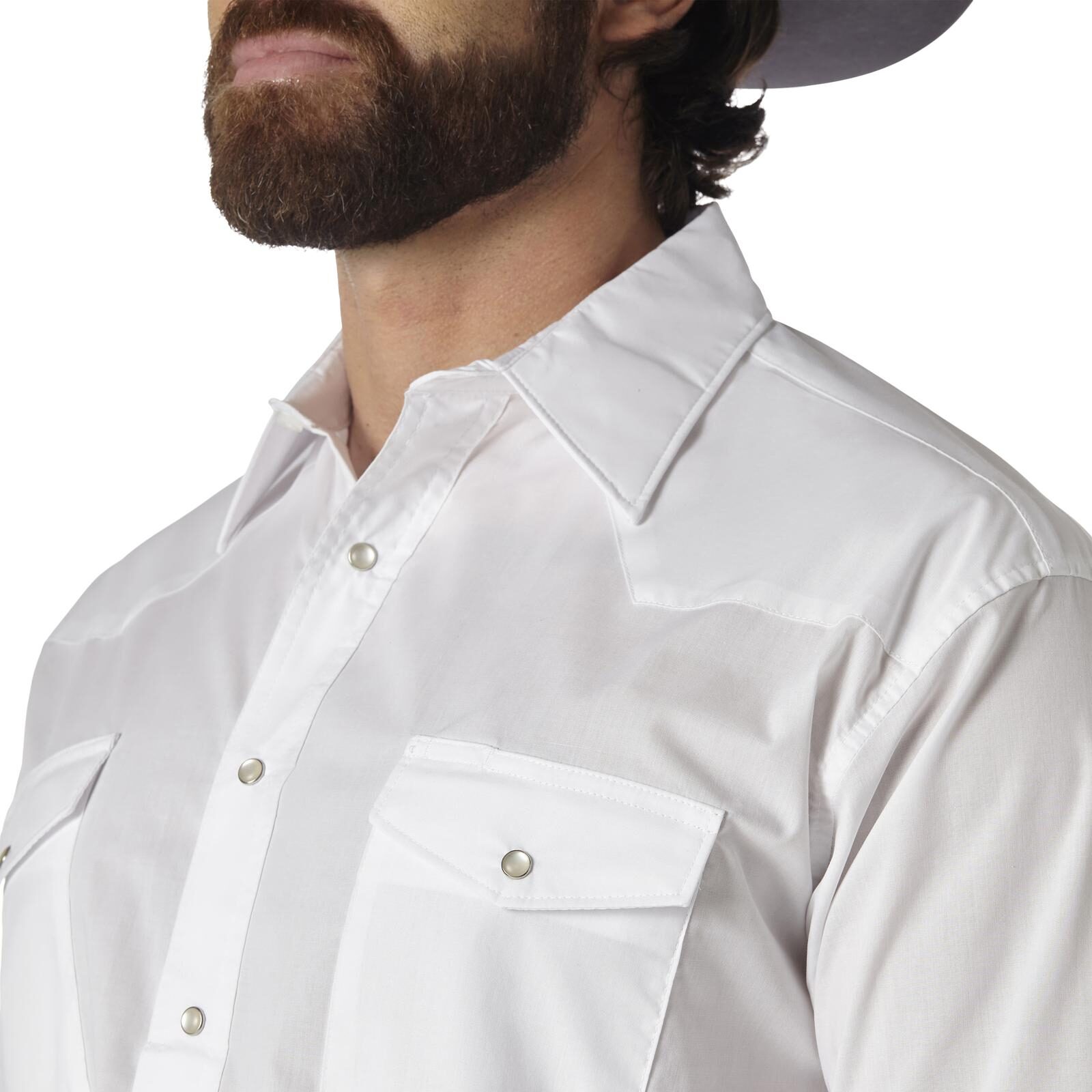 Wrangler Western Snap White - Image 2